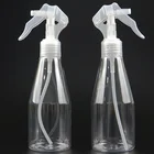 Spray Bottle Spray Plastic Bottle Eco Friendly 200ml Clear PET Plastic Spray Bottle For Cosmetic With Low MOQ
