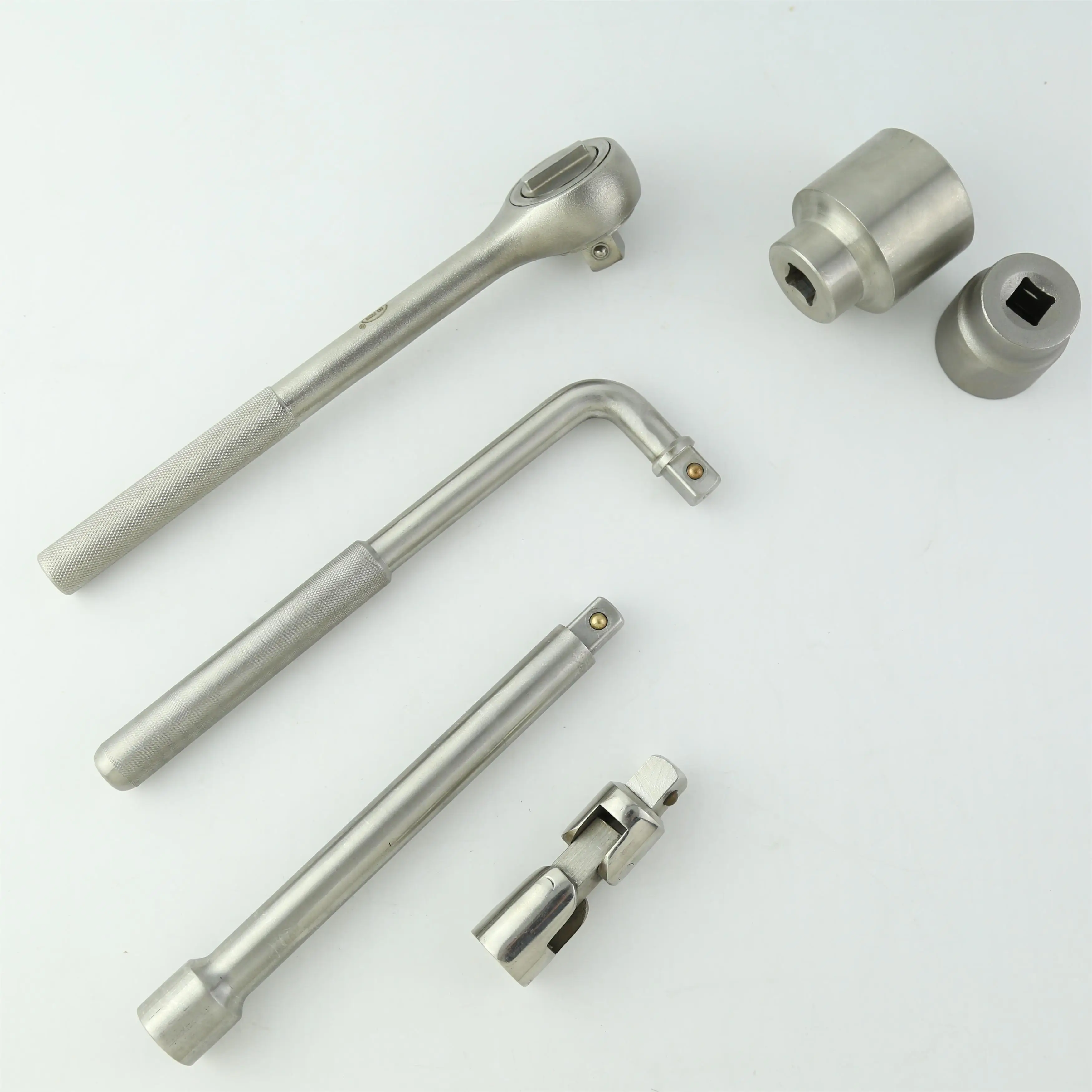 Rust Resistance Corrosion Resistance 304 Stainless Steel Low - Intensity Magnetism Socket 1/2'' Socket Wrenches factory