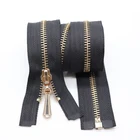 Hot Zipper Quality Hot Sale Gold Zipper #5 Hoodies Zipper Quality Zipper Metal