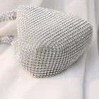 Purse Clutch Clutch Wholesale Ladies Hand Purse Triangle Glitter Women Diamond Money Clutch