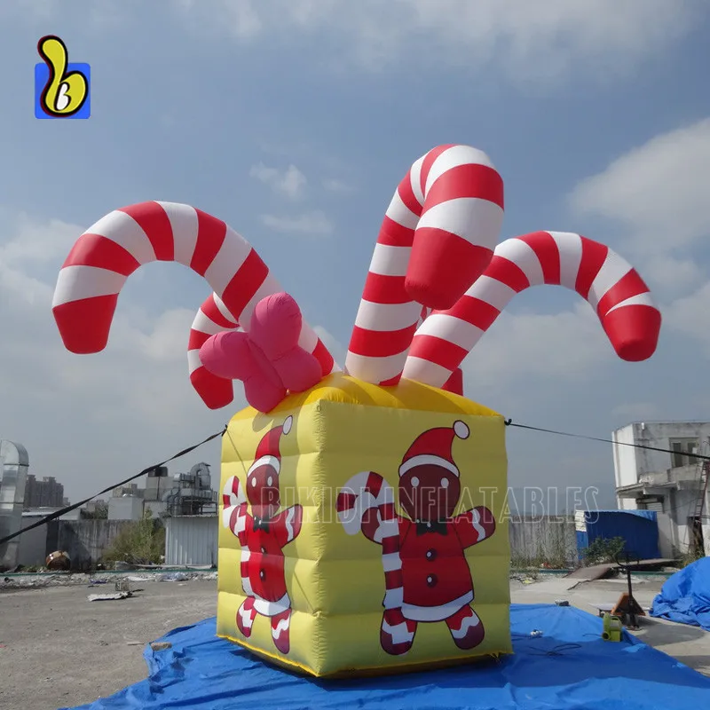 inflatable candy cane decorations