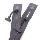 Zipper 8 Zipper 5#8# TPU 100% Zipper Waterproof Airtight Black Waterproof Zipper For Waterproof Bag