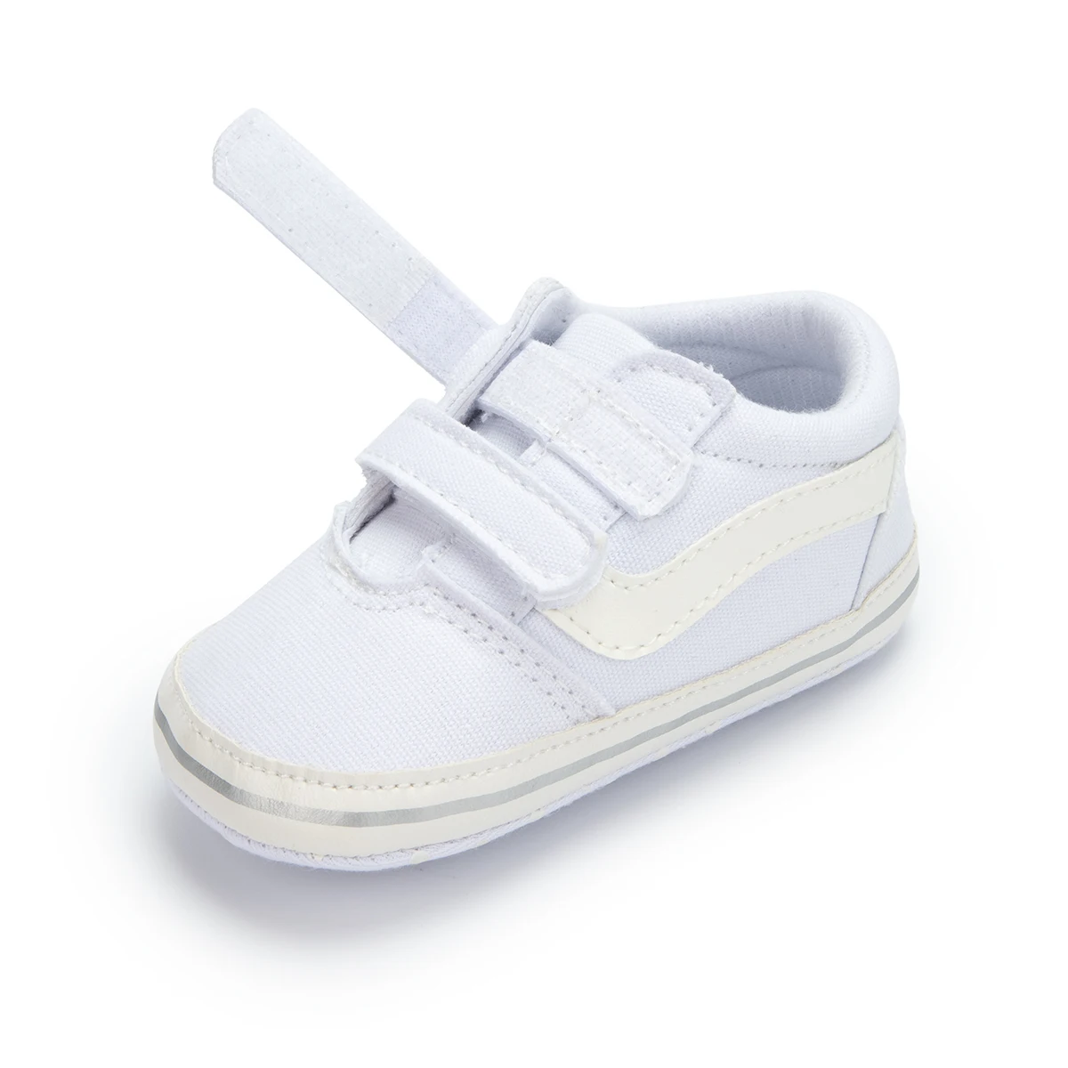 High Quality  Indoor Infant Casual Shoes Cotton With Plaid Soft Sole Anti-slip Baby Sneakers Shoes