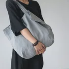 Cotton Bags Cotton Linen Bag Eco-friendly Customized Reusable Carrying Oversize Linen Cotton Tote Bags