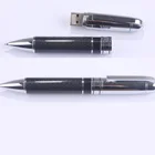 Pen Drive Metal Luxury Carbon Fiber Barrel Ballpoint Pen With 16GB 32GB USB Pen Drive