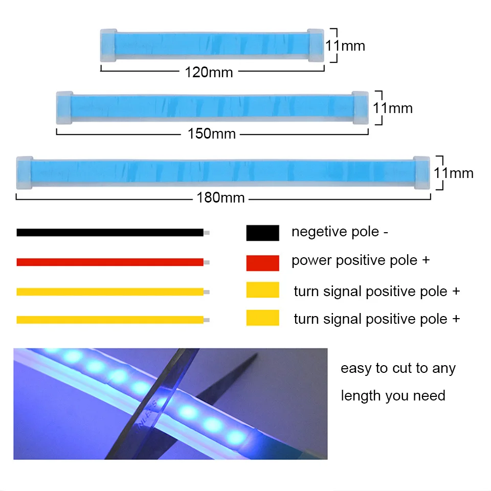 2022 Newest Led Car Hood Light Daytime Running Lights Auto Remote App