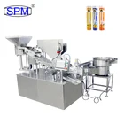 And Filling Machine Filling Vitamin C Fully Automatic Effervescent Tablet Wrapping And Tube Filling Machine