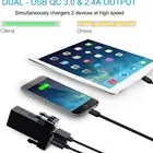 Usb QC3.0 Dual USB Power Socket For TOYTA Corolla Camry Hulix