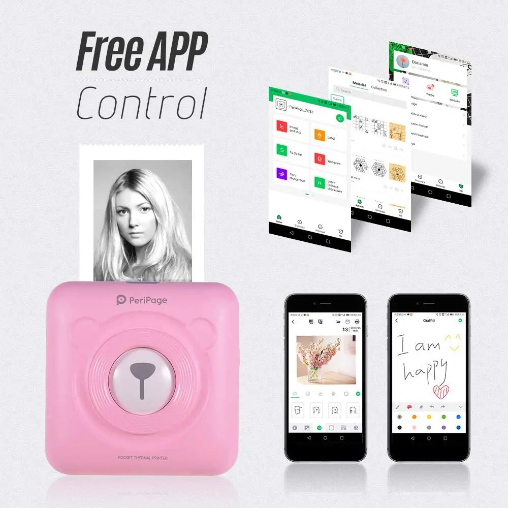 mini printer a6 peripage