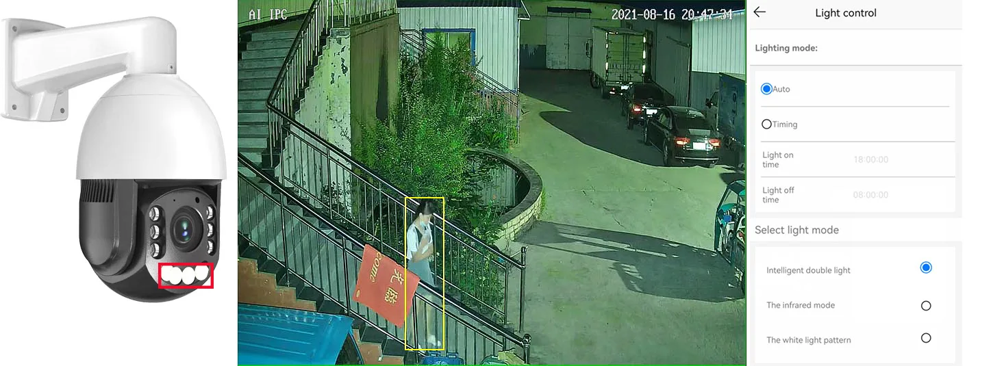 4k 8mp 36x Zoom Poe Speed Dome Ptz Ip Camera Youtube Live Protocol