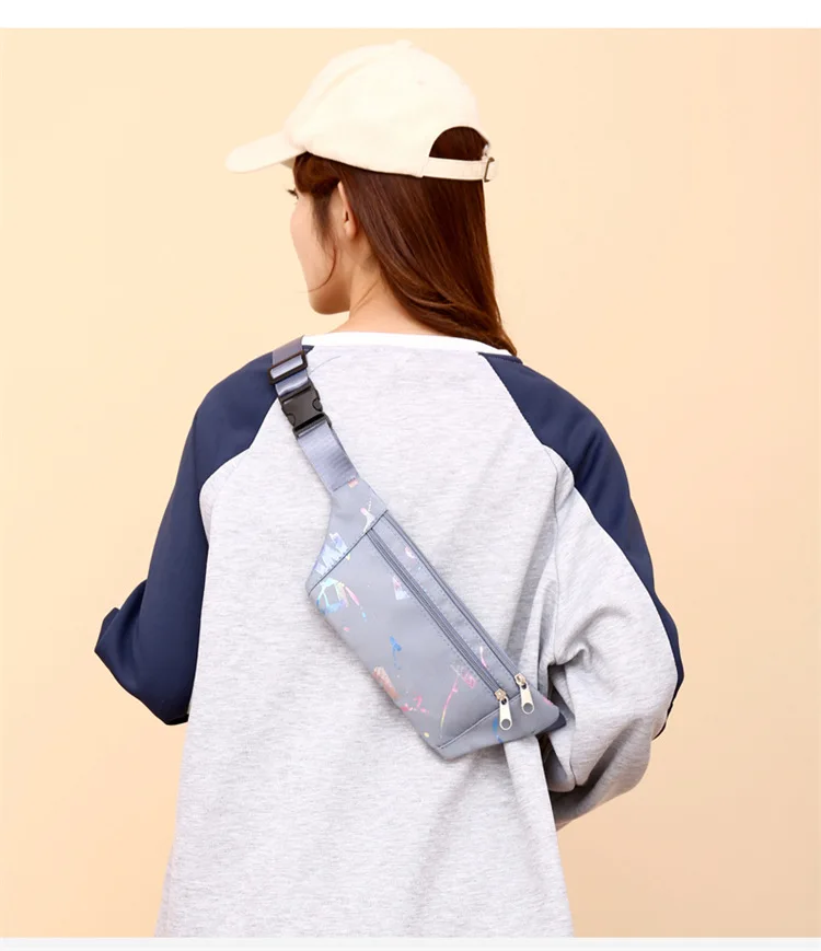 2024 New style mobile phone Fanny pack woman waterproof wear-resistant lightweight purse Fanny pack crossbody men's bag