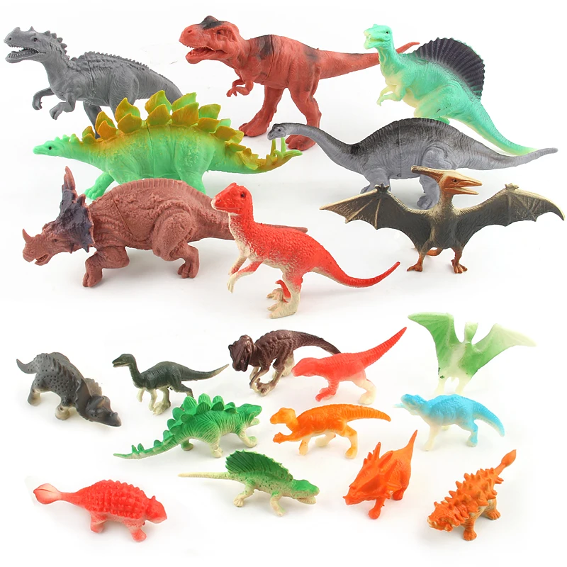 20 mini action figure dinosaurs