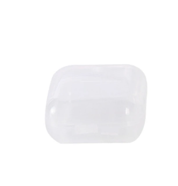 Mini Clear Plastic Small Box Jewelry Earplugs Storage Box Case Container Bead Makeup Clear Organizer Gift