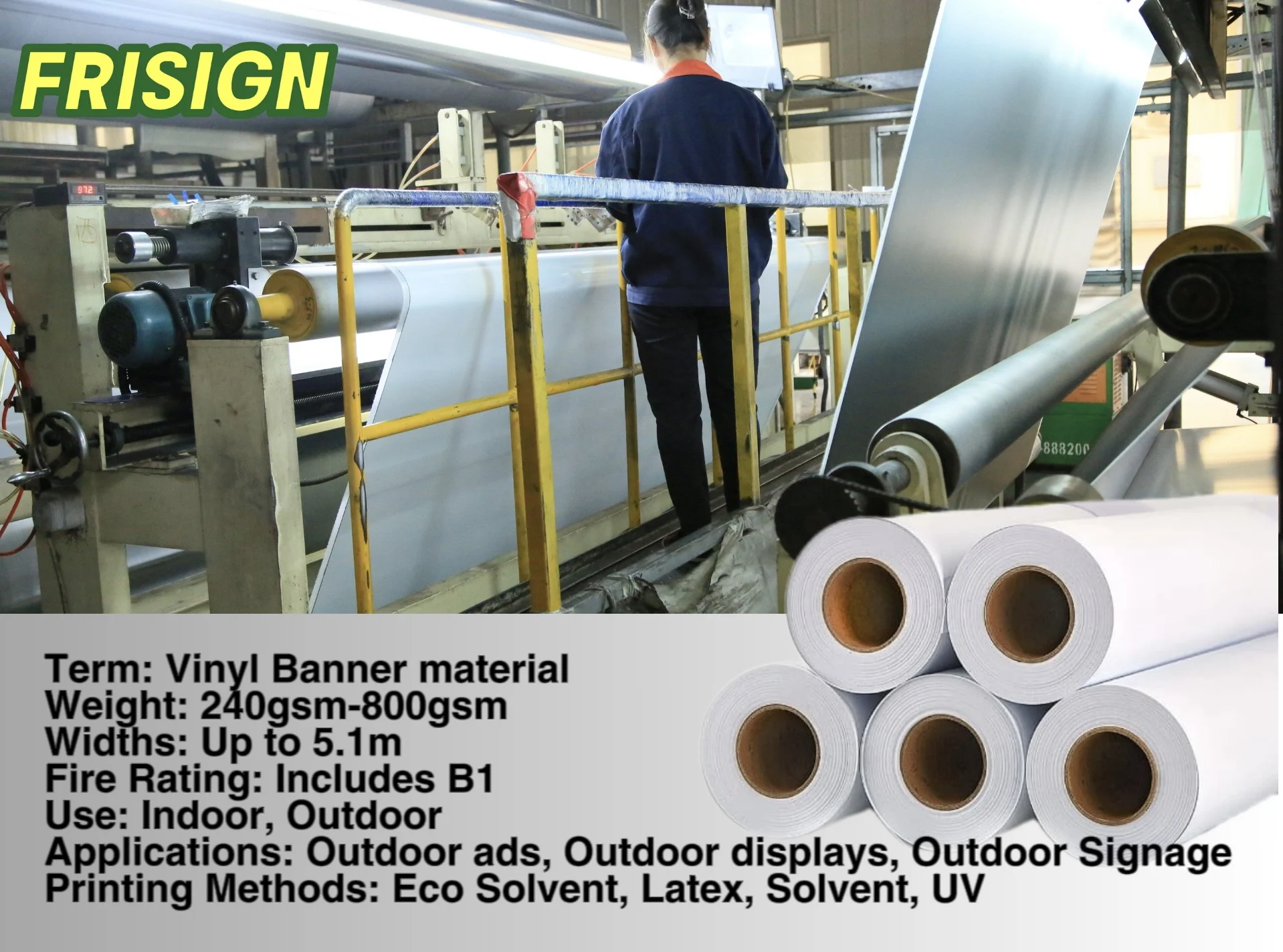 Gsm Matte Glossy Pvc Backlit Flex Banner Oz Printable Material For