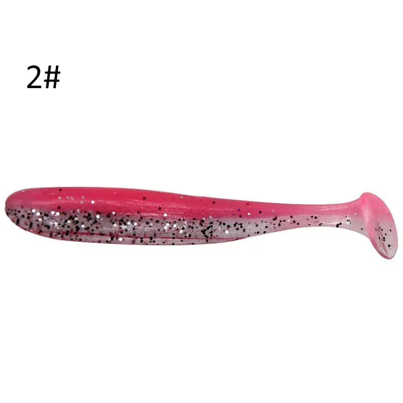 Easy Flash 11 Color Soft Bait Fish Bait Sand Silicone Bait Parker Fishing Soft Plastic  Feeder