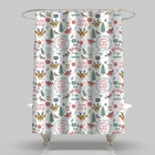 New Product New Product Hot Selling Polyester Square Shower Curtain Landscape Shower Curtains