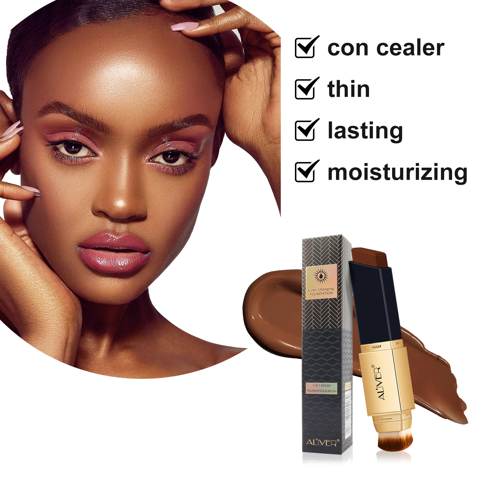 Wholesale Custom Private Label Waterproof Vegan Bronzer Makeup