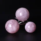Rose Wholesale Natural Healing Pink Rose Quartz Crystal Ball Crystal Sphere For Decoration