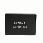 Custom Biodegradable Recyclable Black Paper Packaging Corrugated Carton For Apparel Nail