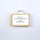 Wooden Box Wooden Box Low MOQ Customizable Square Hanging Decor Wooden Wood Framed Box Signs With Sayings Bead Hanger