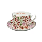 Coffee Coffe Porcelain And Coffee Se Coffe Bone China Cup Saucer