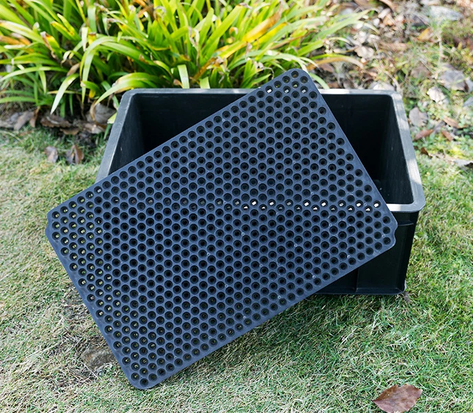 LT303 658 hole Plastic Bean Seeding Box Germination Trays Seed Sprouter Tray Nursery Seeding Flat Trays