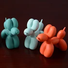 Figurines Modern Home Decor Balloon Dog Figurines Nordic Resin Animal Sculpture Ornaments For Living Room Decoration