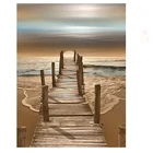 Painting By Numbers New Products Landscape Trestle Canvas DIY Digital Oil Painting Wall Art Painting Number