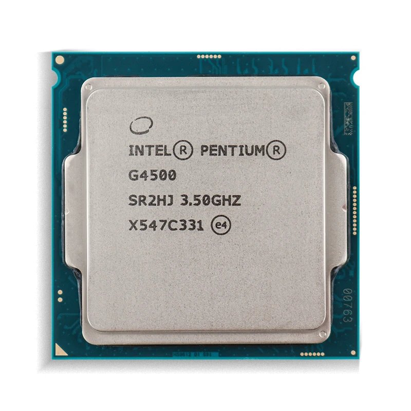 cost-effective cpu dual core g4500 lga 1155 processor for intel