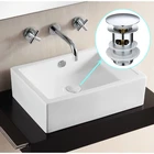 Oil Custom Design Kitchen Sink Strainer Drain Pop Up Waste Bottle Trap Oil Rubbed For Home