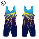 Wrestling Wrestling Singlets Sublimated Wholesale Wrestling Singlets 5xl