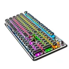 Gaming Keyboard 23 Lighting Effects Matte Panel 42*12*2cm Keyboard Rgb Backlit Keyboard
