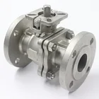 Professional Manufacture Cheap 2pc High Platform Flange Ball Valve Ansi/asme