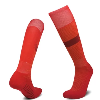 High quality classic long soccer stocking anti-slip football socks printed custom socks unisex compression socks for men