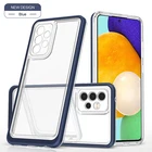 Phone Case Samsung Shock-Proof Acrylic Phone Case PC+TPU Anti-Falling Phone Case For Samsung A52
