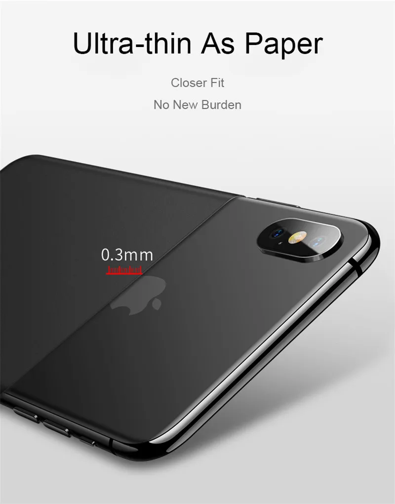 0.3mm Ultra Thin Clear Matte Mobile Phone Case For iPhone 12 11 Pro Max XR XS 12 Mini 7 8 Plus SE 2020 PP Plastic Frosted TPU pc