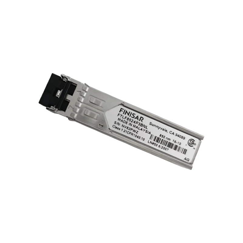 Finisar FTLF8524P3BNL 4GB/s SFP Transceiver with 860nm Optical Wavelength and 3.7GB/s Data Rate