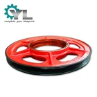 Forging Large Steel Forging Alloy Steel V Belt Transmission Block Drum