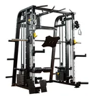Gym Equipment Factory Wholesale Multifunctional Smith Machine Strength Training Home Gym Equipment Squat Power Rack