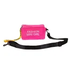 Color Clear PVC Mini Bag Shoulder Cross Mini Shoulder Bag Mini Shoulder Bags For Women