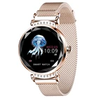 Phone Hot Sale Rose Gold Alloy Mesh Ladies Smart Wrist Watches With Calendar Female Gifts For Mobile Phone