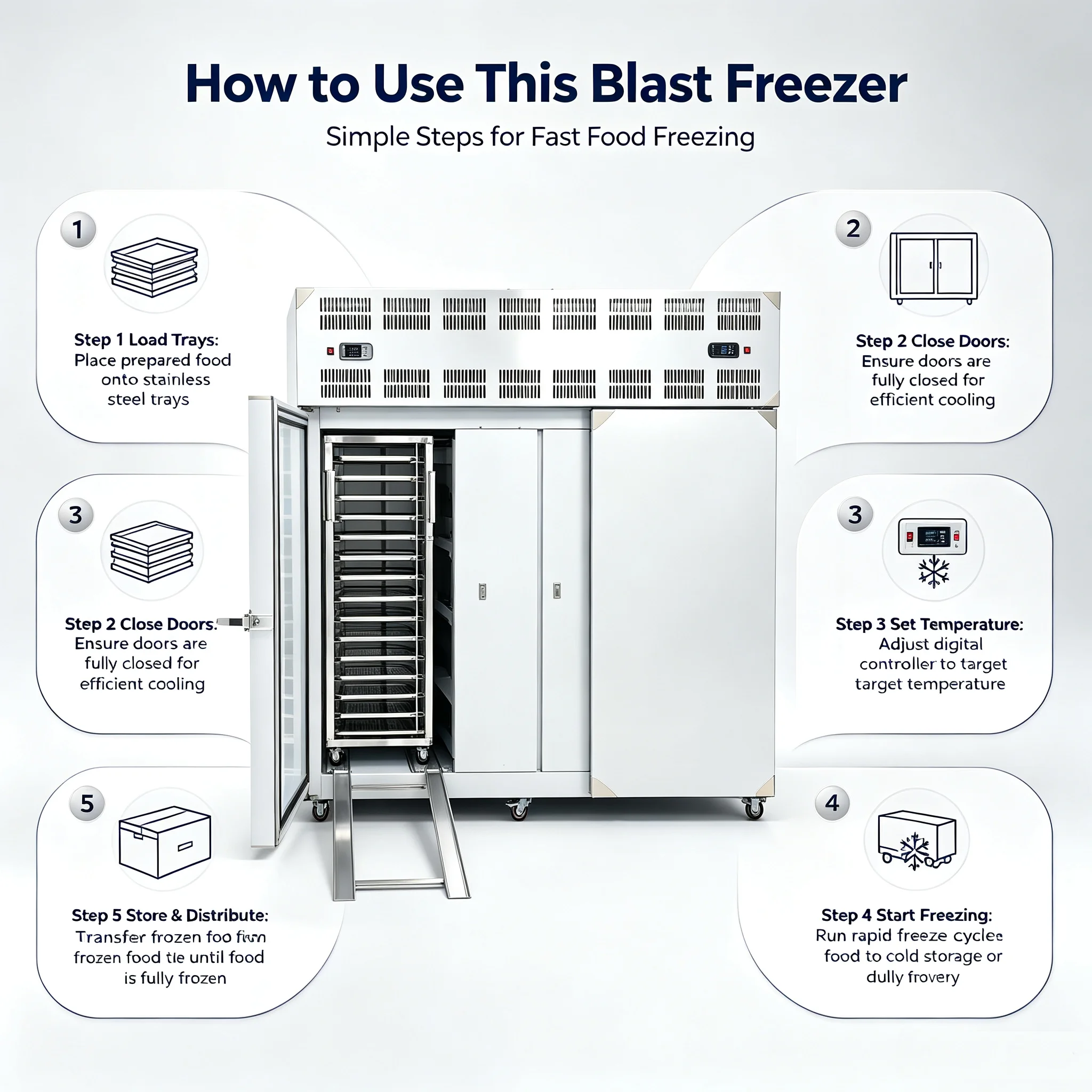 Blast Freezer, 220 V, 7000 - detail 54