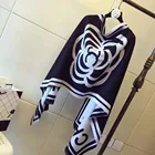 Shawl New Arrival Letter C Shape Stylish Cashmere Women Scarf Shawl