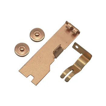 Custom OEM High Precision Sheet Metal Stamping Service Copper Brass Bronze Small brass copper stamping Parts