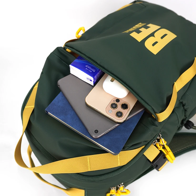 Hot Sales Custom Polyester Waterproof Outdoor Durable Travel Bag High-capacity Lightweight Fashion Leisure Sports Backpack manufacture