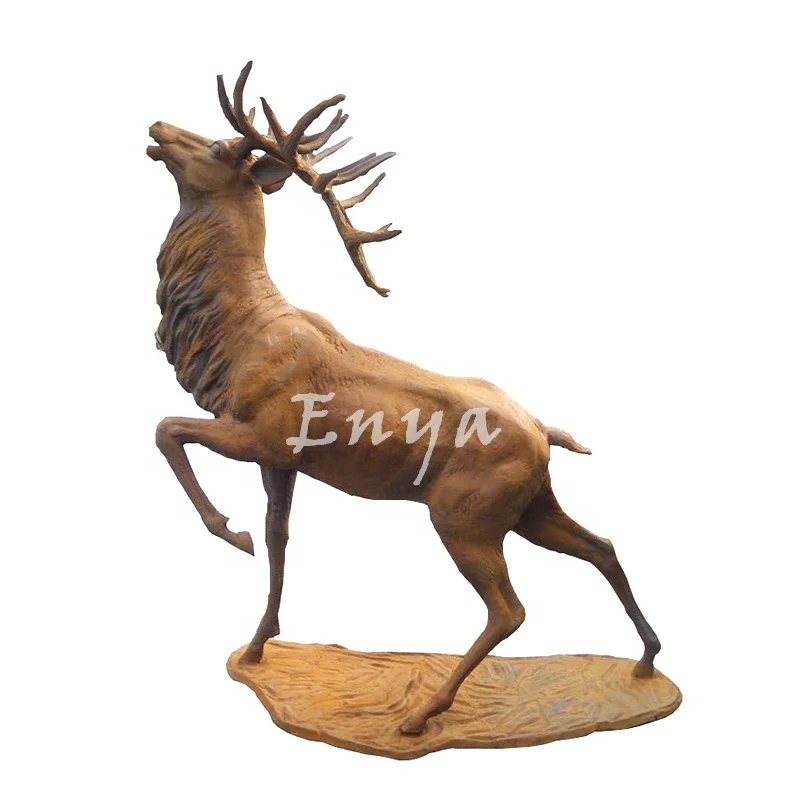 Extra Large Cast Iron Garden Lawn Rustic Ornaments Outdoor Decorative Metal  Life Animals Deer Stags Sculpture Statue - Buy Garden Ornaments Outdoor,Animal  Statue,Cast Iron Garden Ornaments Decorative Product on 