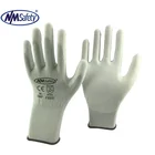 Industrial Hand Made Hand Gloves Manufacturers In China NMSAFETY White PU Industrial Hand Gloves Made In China