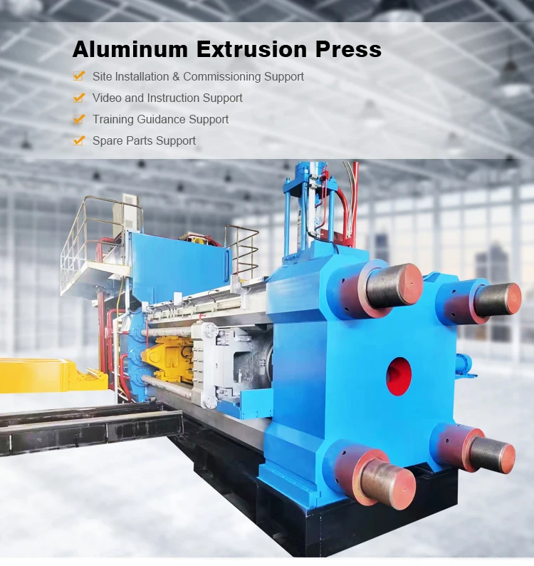 Aluminium Profile Extrusion Press Aluminum Extrusion Press Production