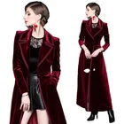 Velvet Cape Velvetvelvet Hodo Newest Long Sleeve Velvet Coat Women Chiffon Casual Velvet Cover Up Cape Blazer