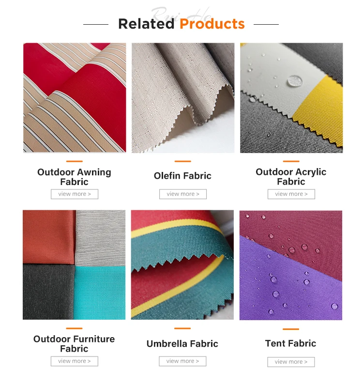 product 100 polyester spun fabric for outdoor canopy sunshade marine use high quality sushade fabric-4